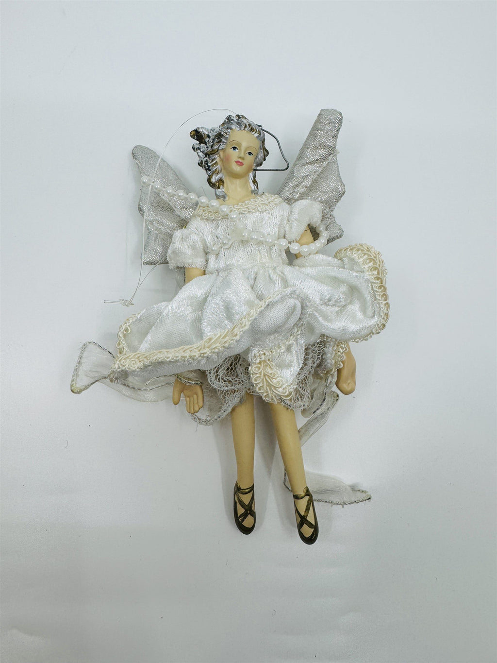 Vintage Old World Collection Angel Ornament Top Century Enterprises Ballerina