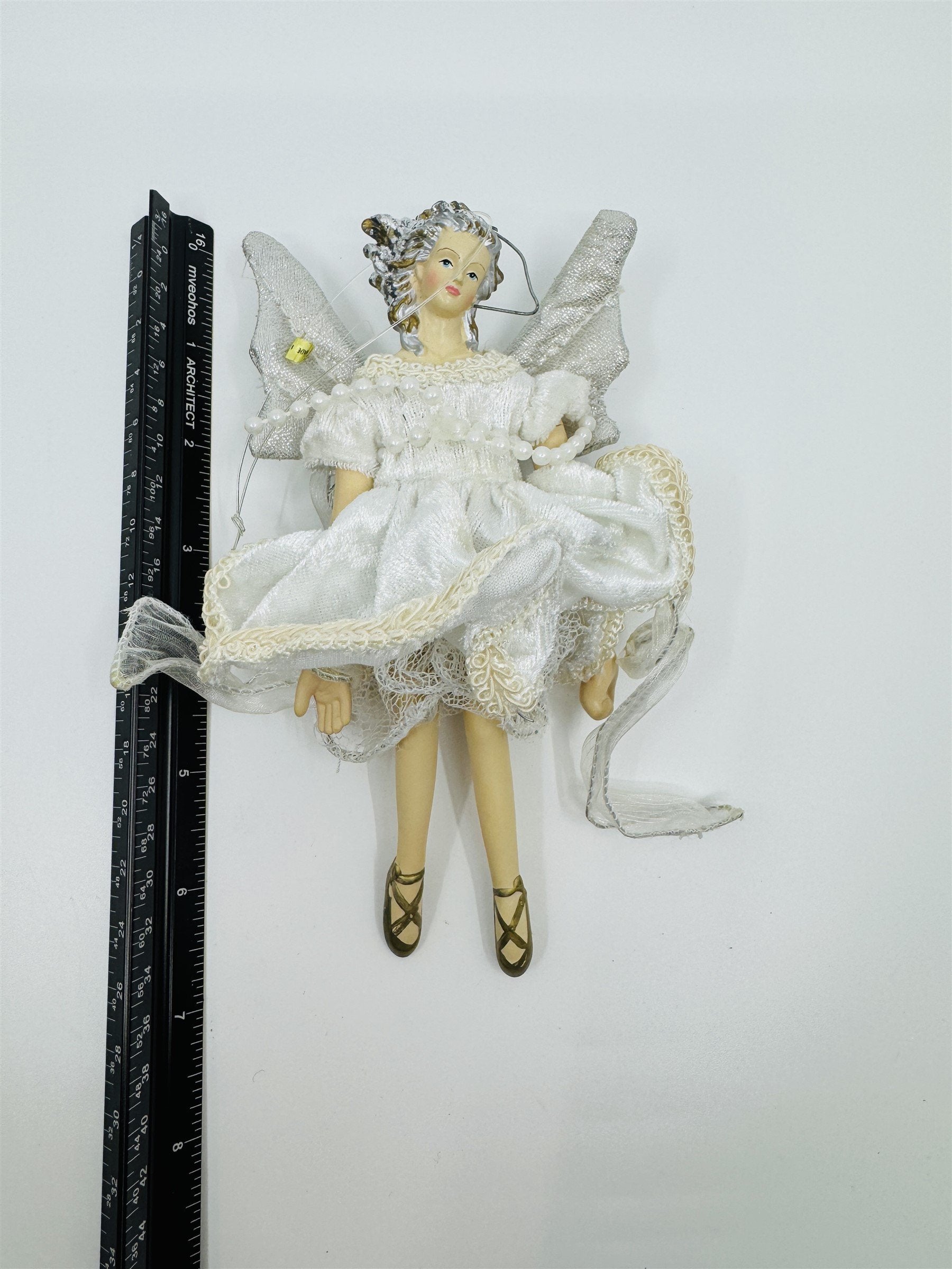 Vintage Old World Collection Angel Ornament Top Century Enterprises Ballerina