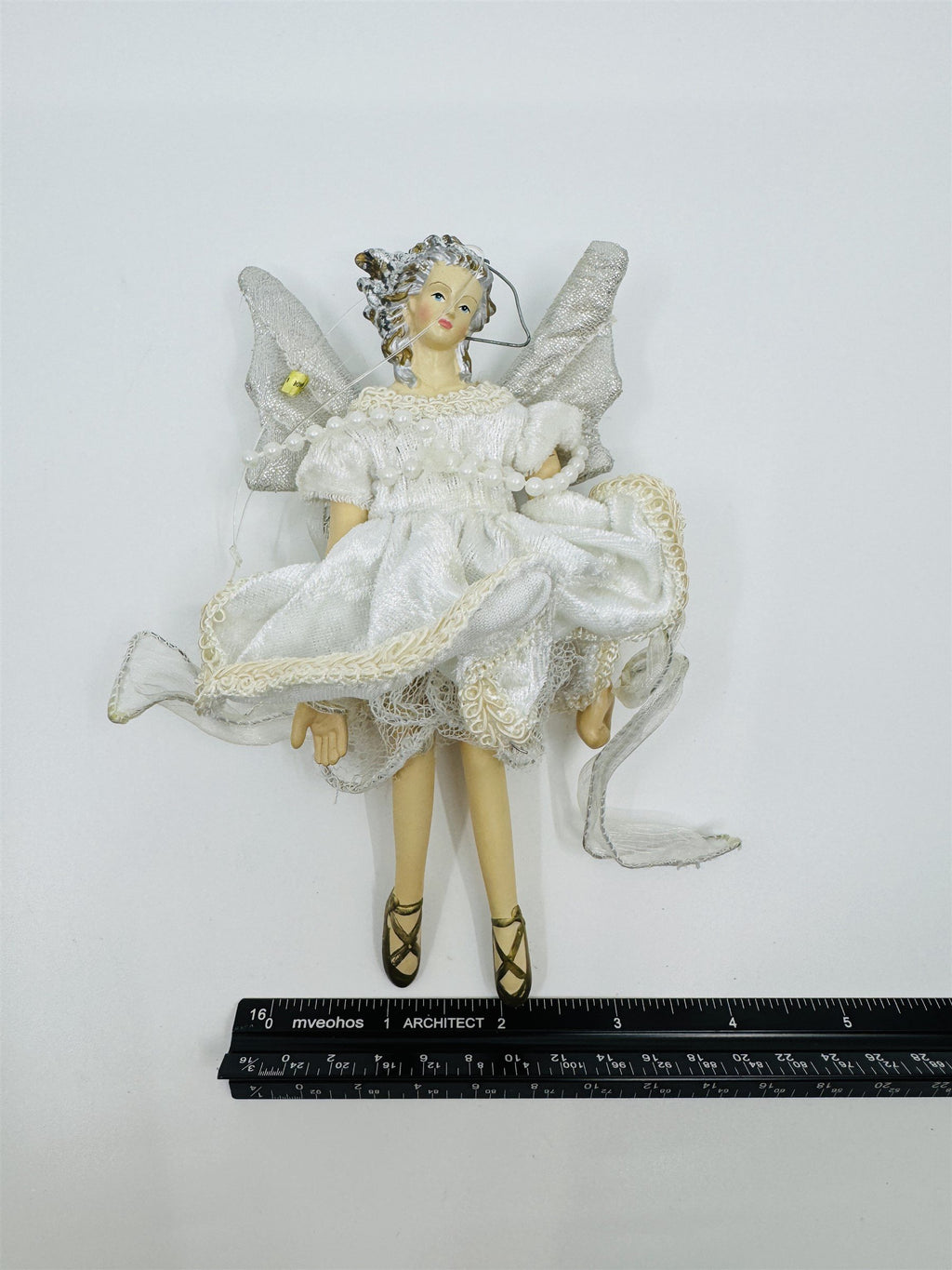 Vintage Old World Collection Angel Ornament Top Century Enterprises Ballerina