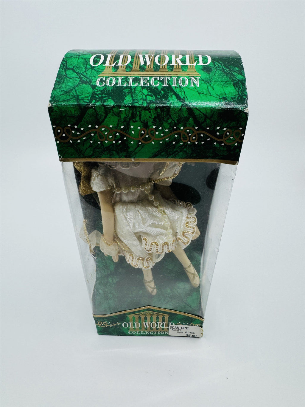 Vintage Old World Collection Angel Ballerina Ornament Top Century Enterprises