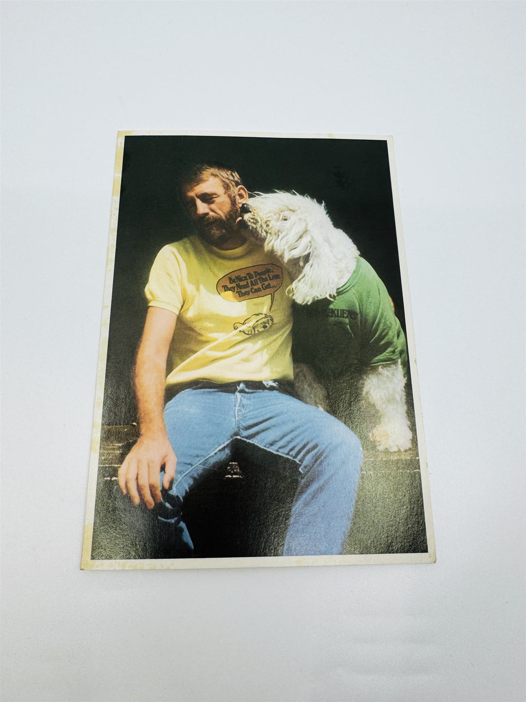 Vintage 1974 Rod McKuen Greeting Card "Celebrate!" Rod McKuen from Words Card