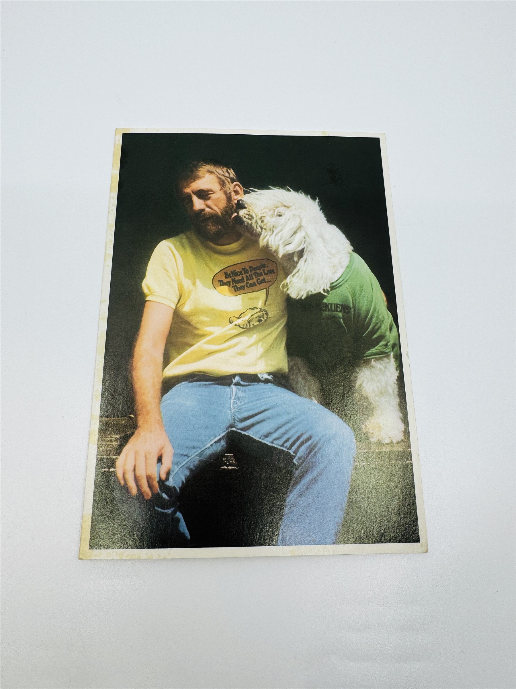 Vintage 1974 Rod McKuen Greeting Card "Celebrate!" Rod McKuen from Words Card