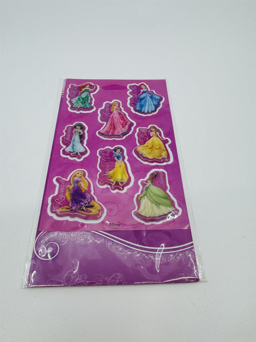 Disney Princesses Stickers Vintage NOS Princess Stickers Arielle Jasmine Belle