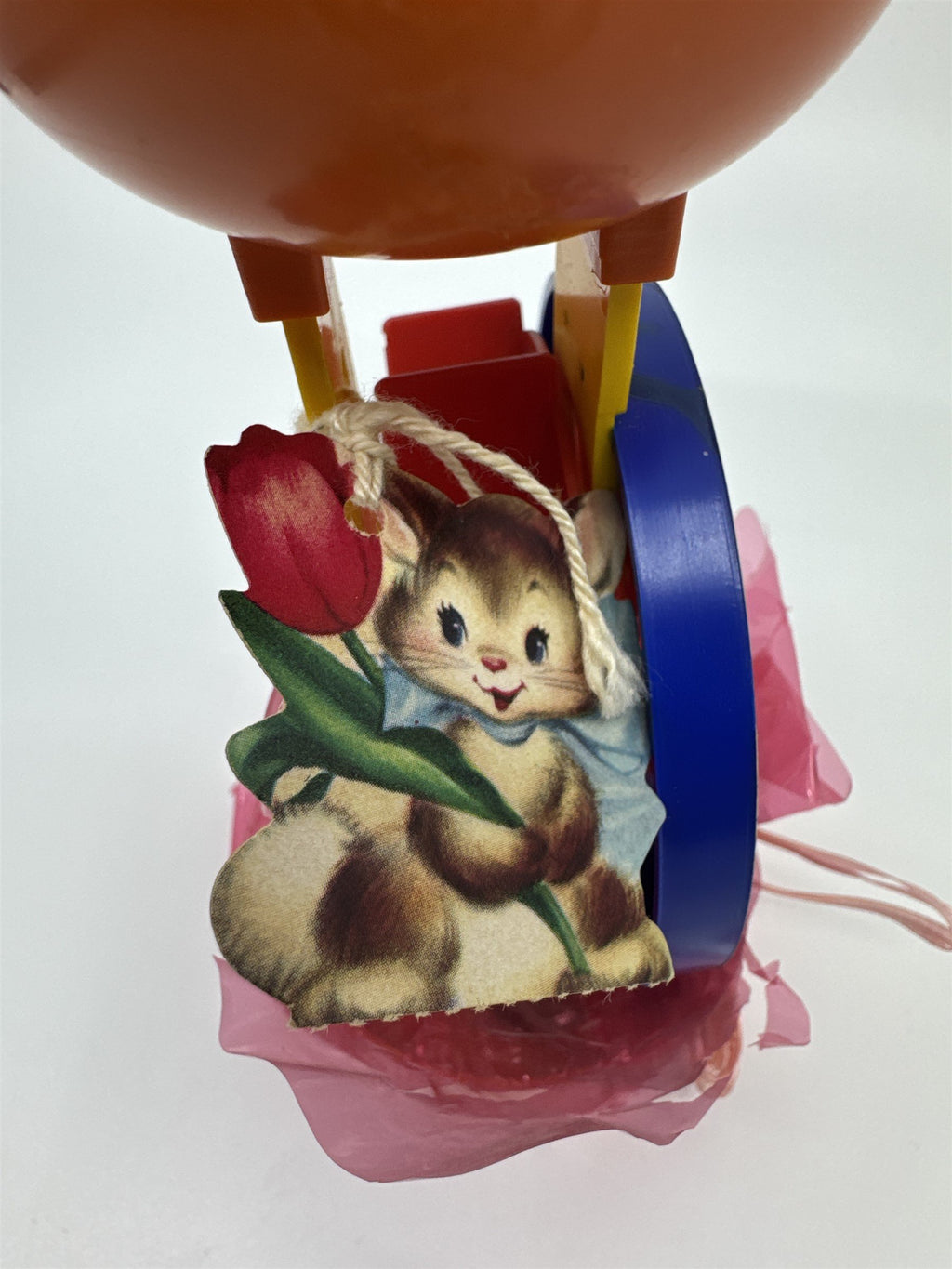 Vintage Easter Gift Trophy Water Mill Clocktower Plastic Resin Children Toy