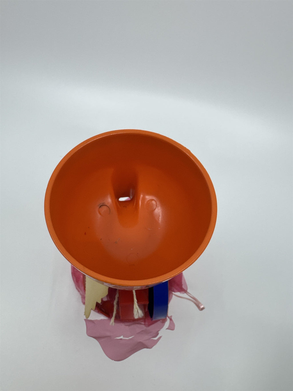 Vintage Easter Gift Trophy Water Mill Clocktower Plastic Resin Children Toy