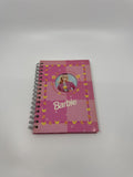 Vintage 1997 Barbie Mattel Pink Spiral-Bound Notebook