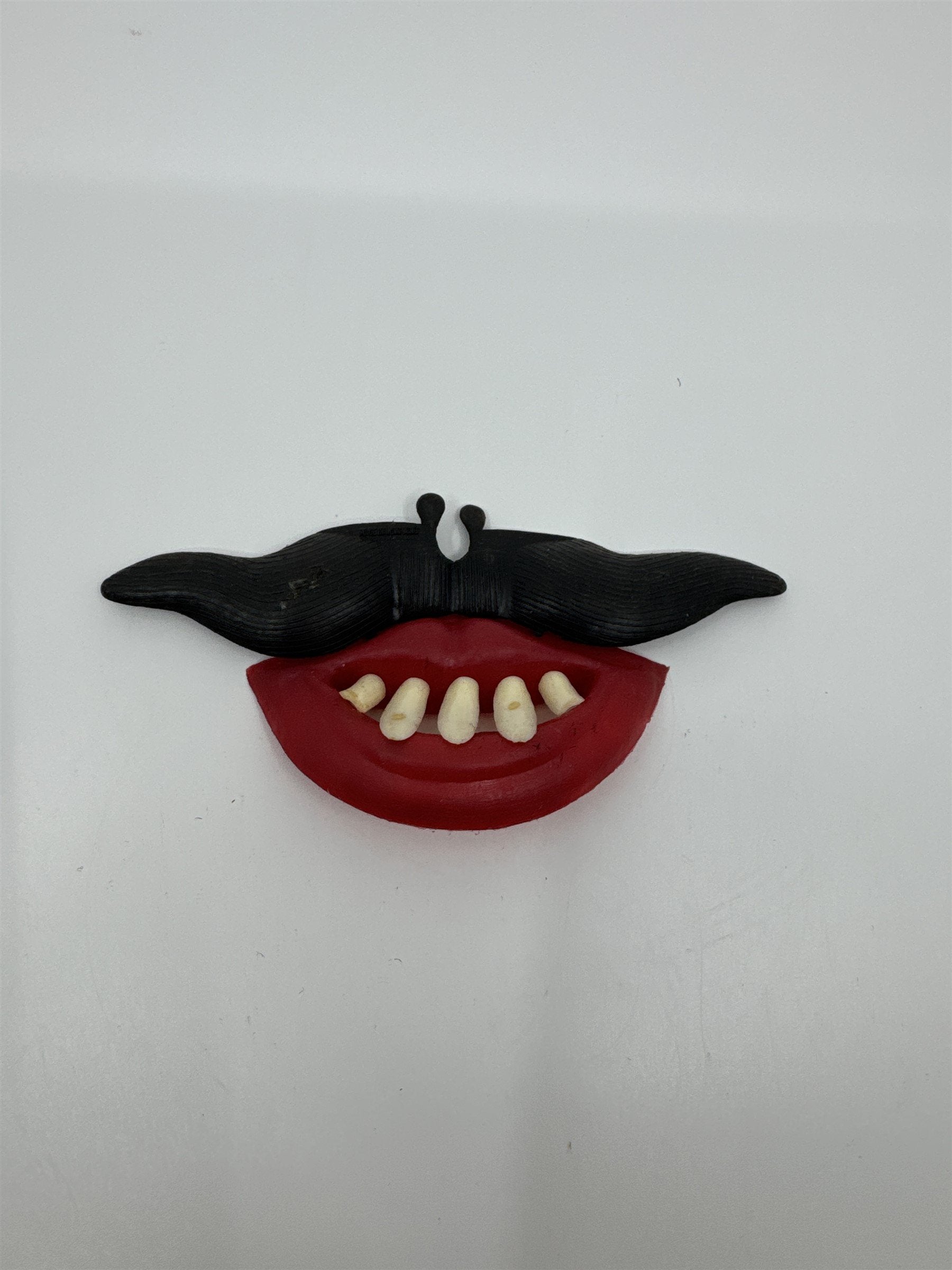 Vintage Topstone Halloween Mustache Lips and Teeth Fake Face Apparel for Costume