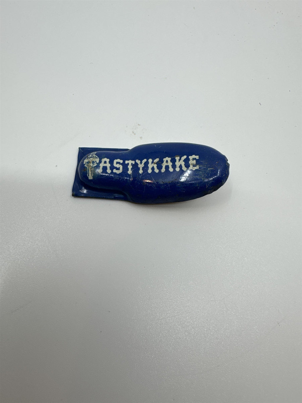 Vintage Tastykake Advertising Tin Clicker Metal Noisemaker Vintage Toy Works USA