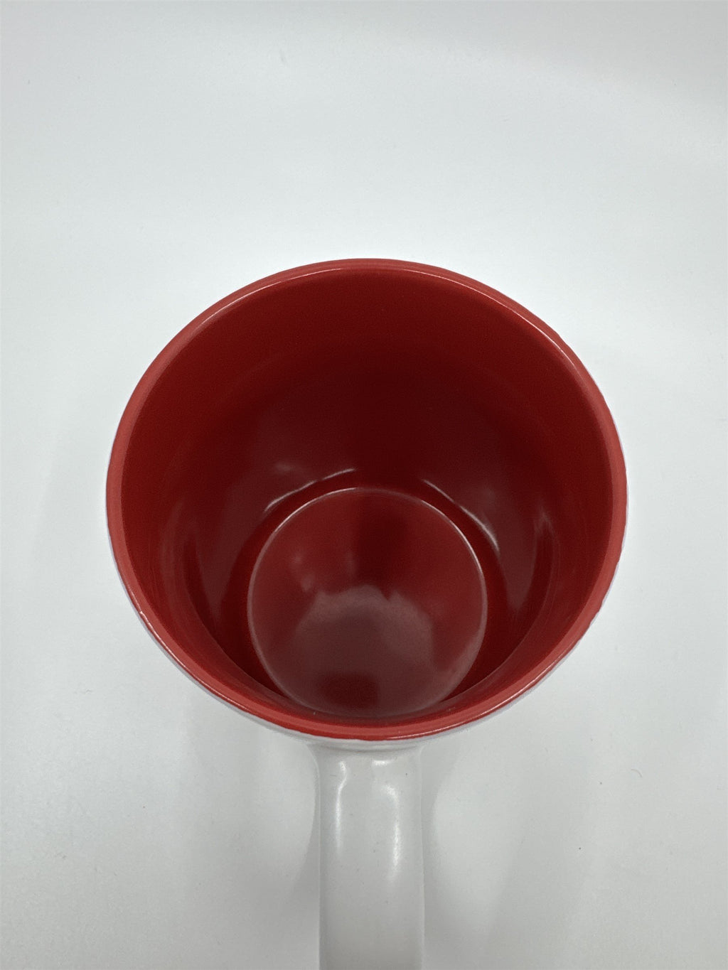 Christmas Santa Claus Bottoms Up! Santa Coming Down Chimney Tactile Mug