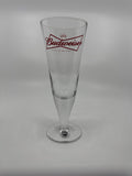 Vintage Budweiser Crown Bow Tie King of Beers Authentic Pilsner Glass Red Letter