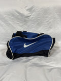 Blue Nike Duffle Bag /w Side Pockets and Mini Interior Zipper Pocket Blue Black