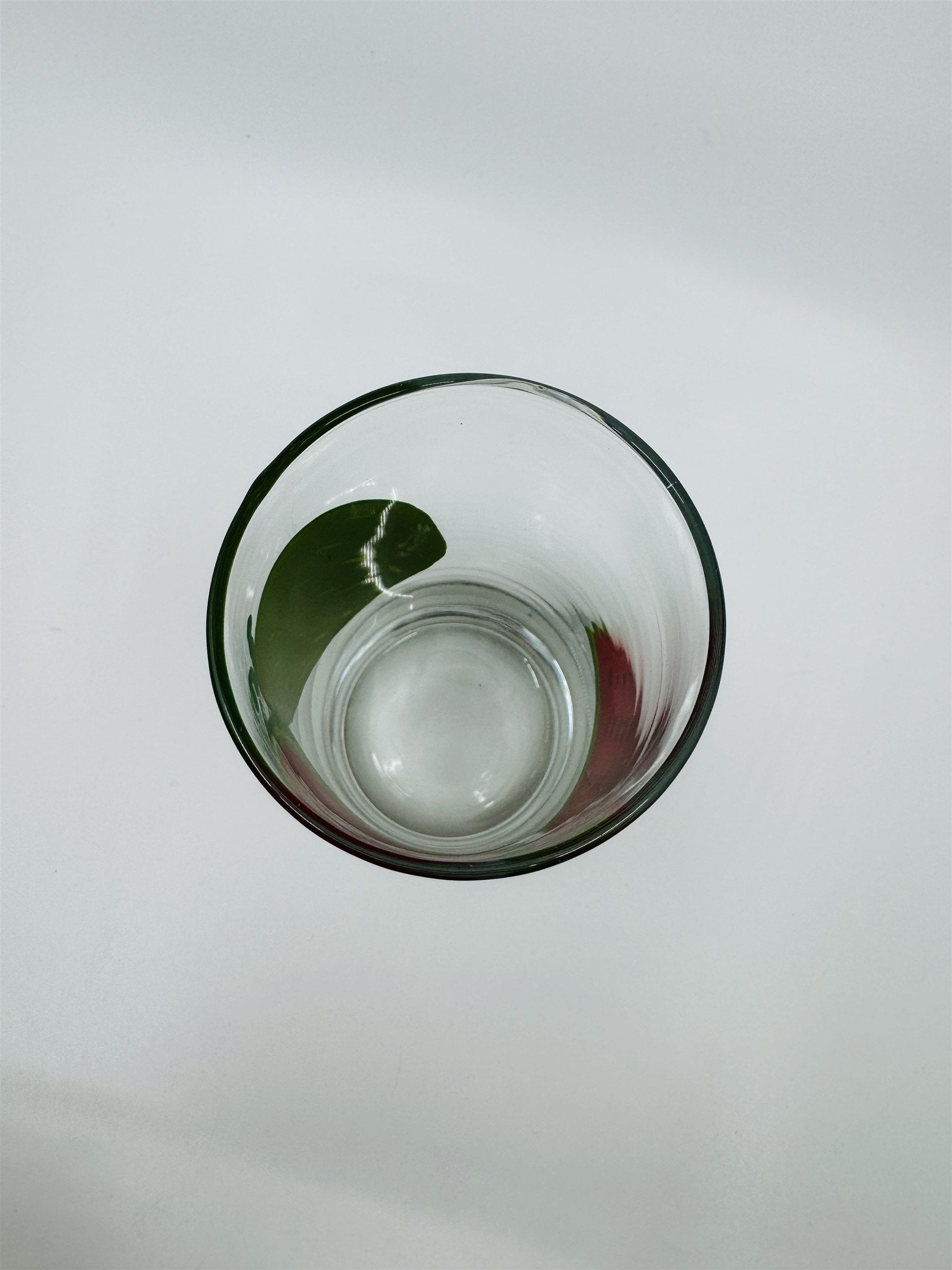Vintage Watermelon Stages of Being Eaten Juice Glass - Enjoying Watermelon Glass