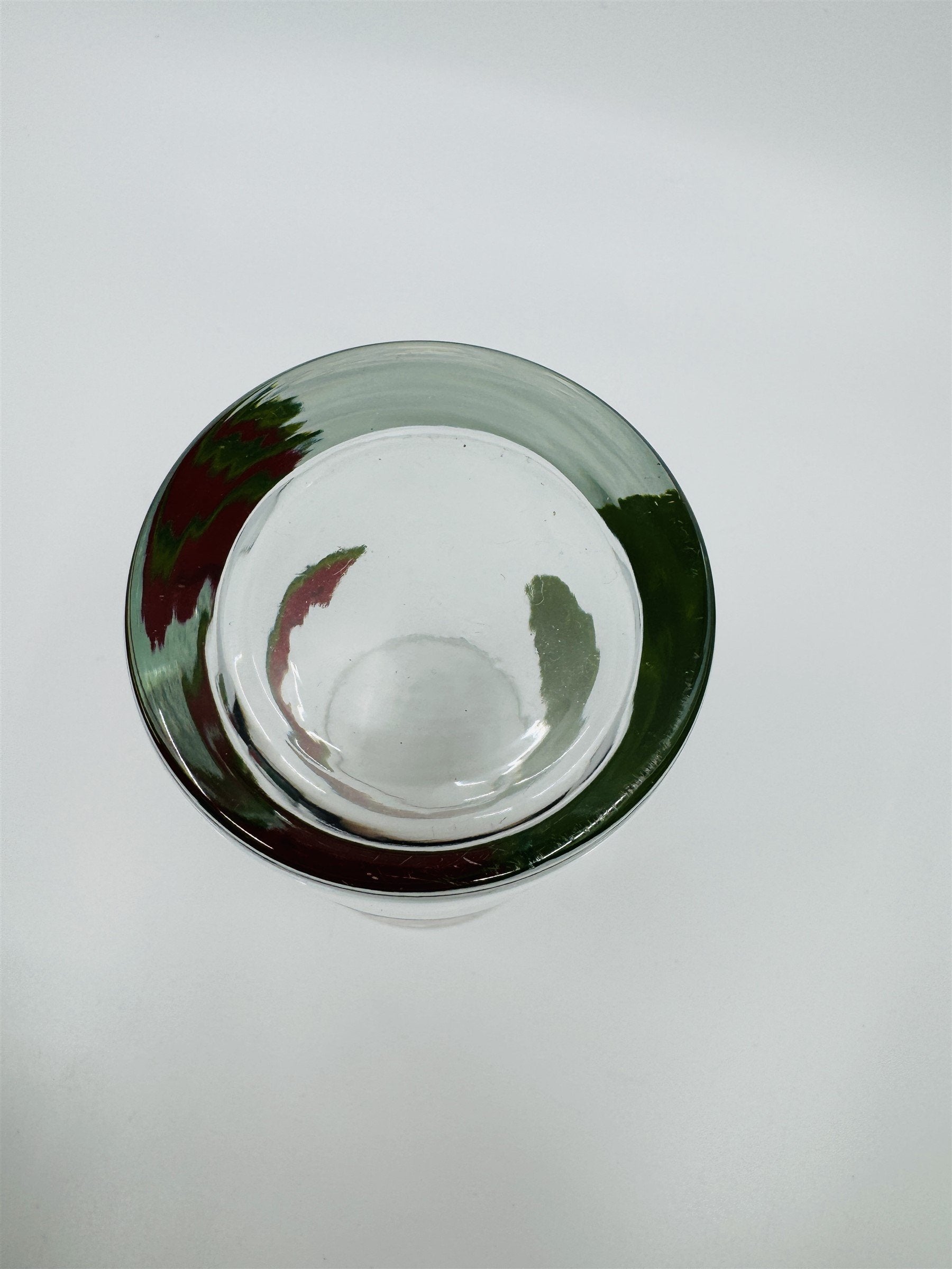 Vintage Watermelon Stages of Being Eaten Juice Glass - Enjoying Watermelon Glass