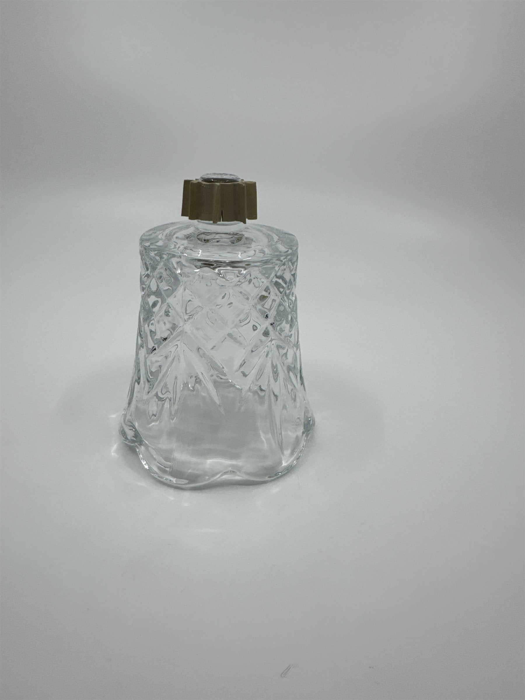 Vintage Homco Home Interiors Small Short Votive Candle Holder Glass