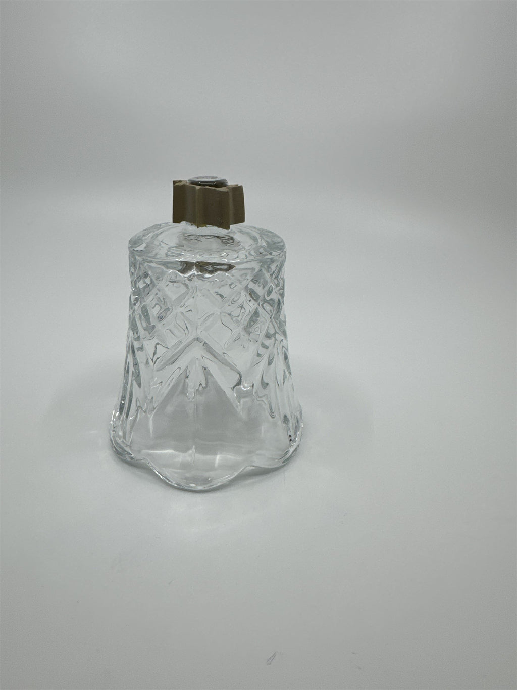 Vintage Homco Home Interiors Small Short Votive Candle Holder Glass
