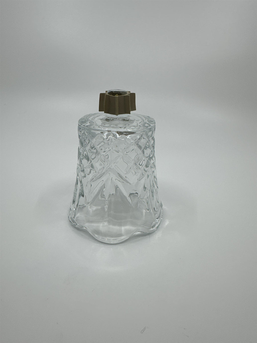 Vintage Homco Home Interiors Small Short Votive Candle Holder Glass