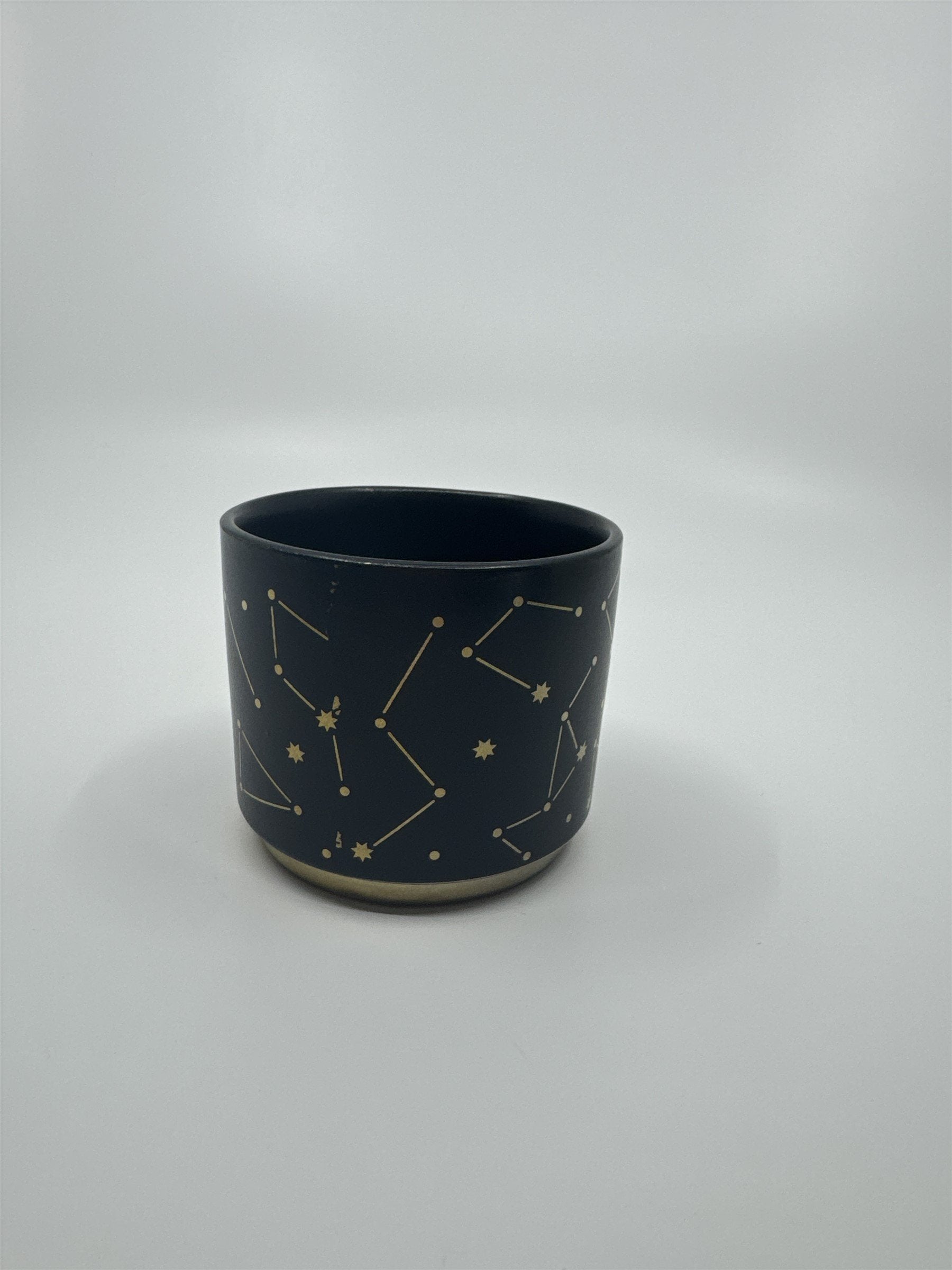 Metal Bottom Zodiac Star Constellations Storage Cup Dish Candle Base