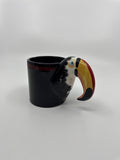 Vintage Bergschrund Seattle 1986 Toucan Parrot Bird Coffee Tea Mug Made in Korea