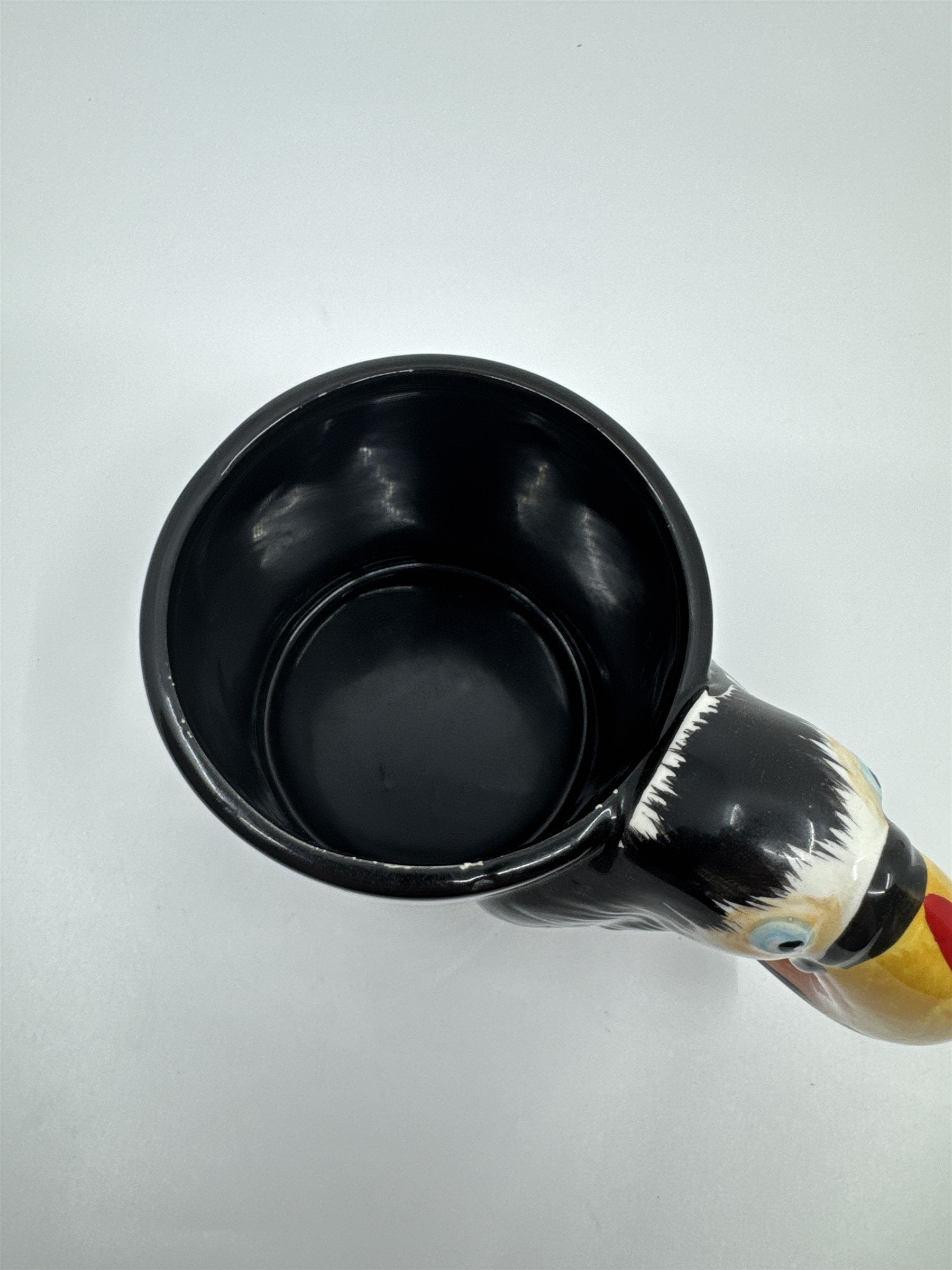 Vintage Bergschrund Seattle 1986 Toucan Parrot Bird Coffee Tea Mug Made in Korea