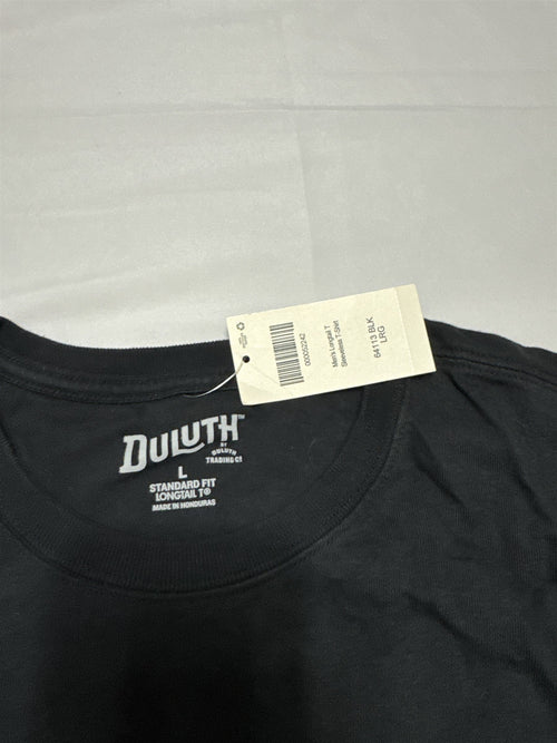 Duluth Trading Co Mens Longtail T Sleeveless T-Shirt Black Size Large
