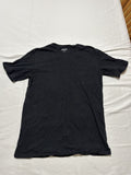 Duluth Trading Co Mens Longtail T T-Shirt Slim Fit Black Size Large