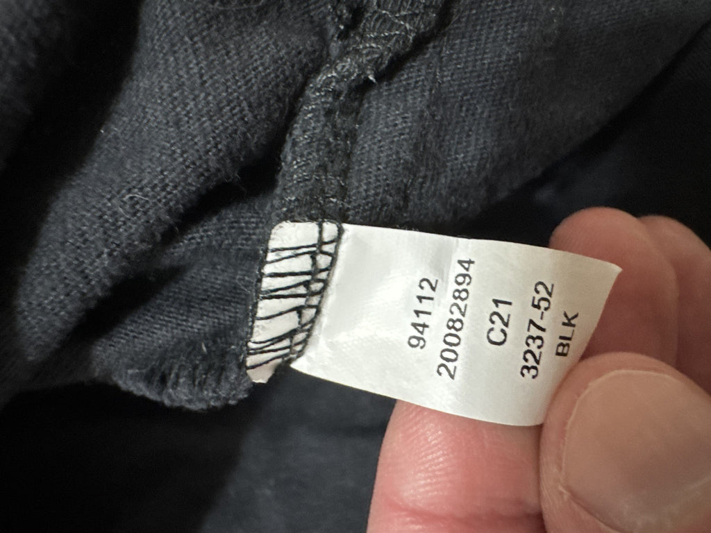 Duluth Trading Co Mens Longtail T T-Shirt Slim Fit Black Size Large