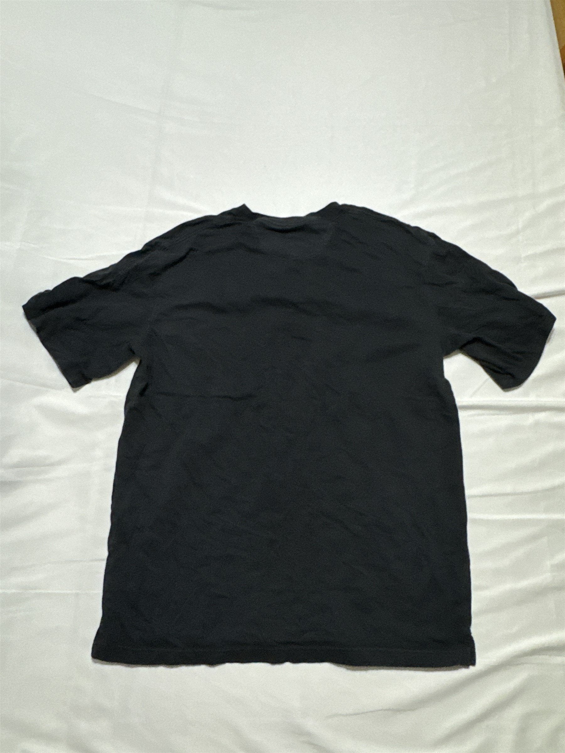 Duluth Trading Co Men Longtail T-Shirt Relaxed Fit Black Button Henley Medium