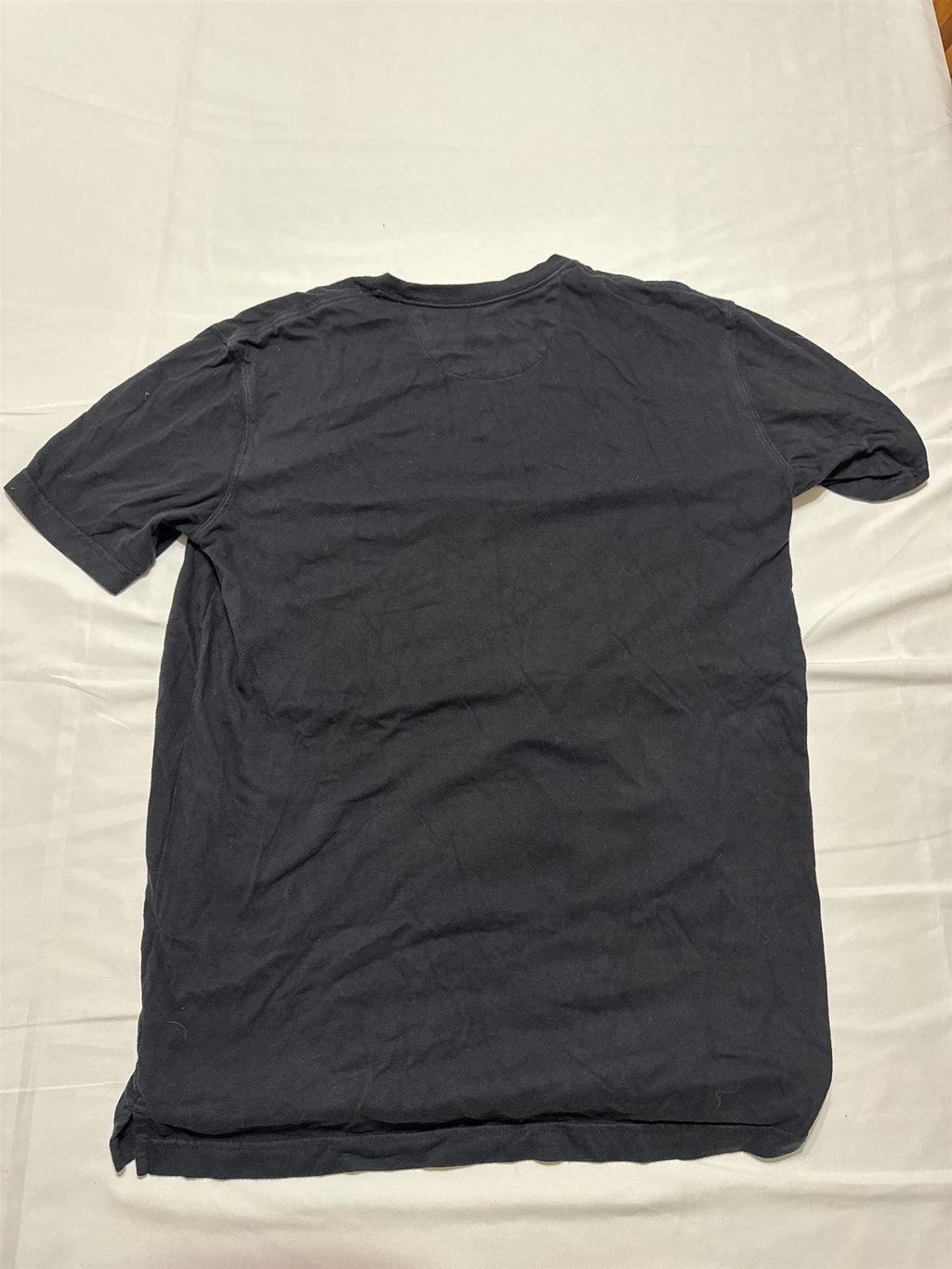 Duluth Trading Co Mens Longtail T T-Shirt Slim Fit Black Size Large