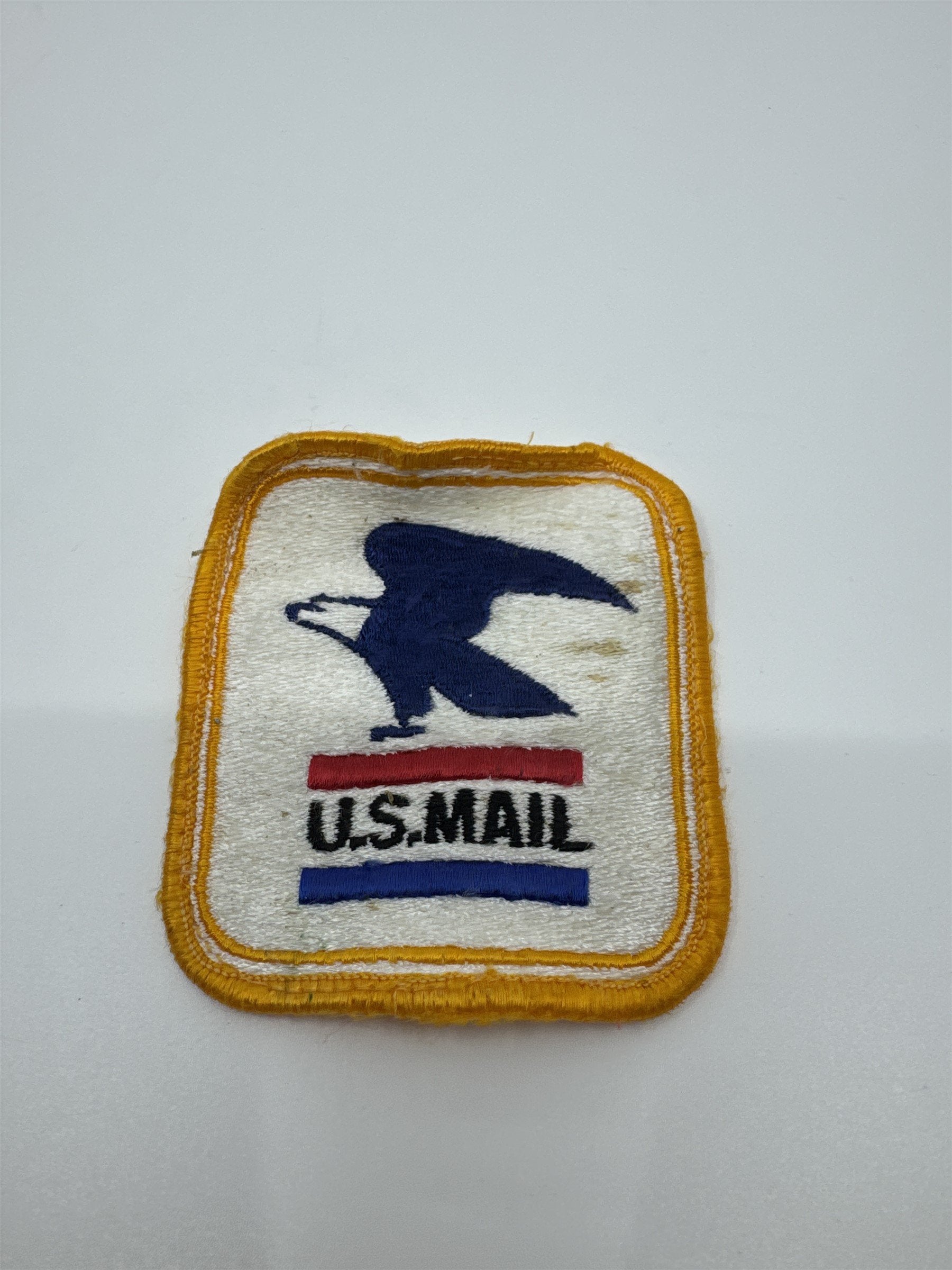 Vintage US Mail USPS Uniform Patch 1970s Old Style Pre-USPS