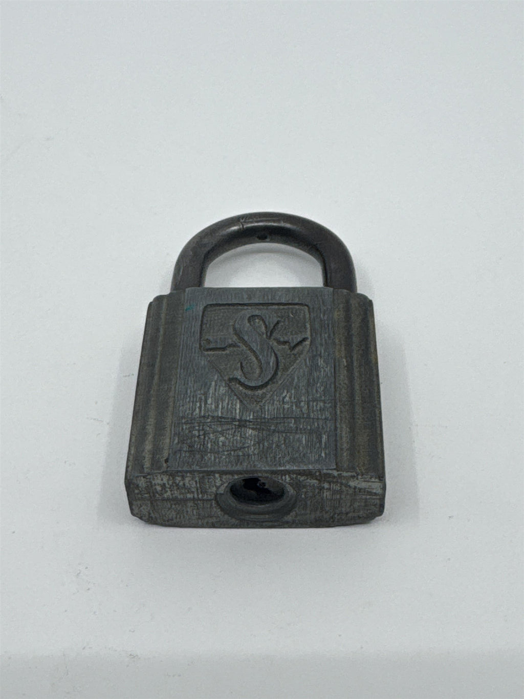 Vintage Slaymaker Brass Padlock WITHOUT KEY (No Key)