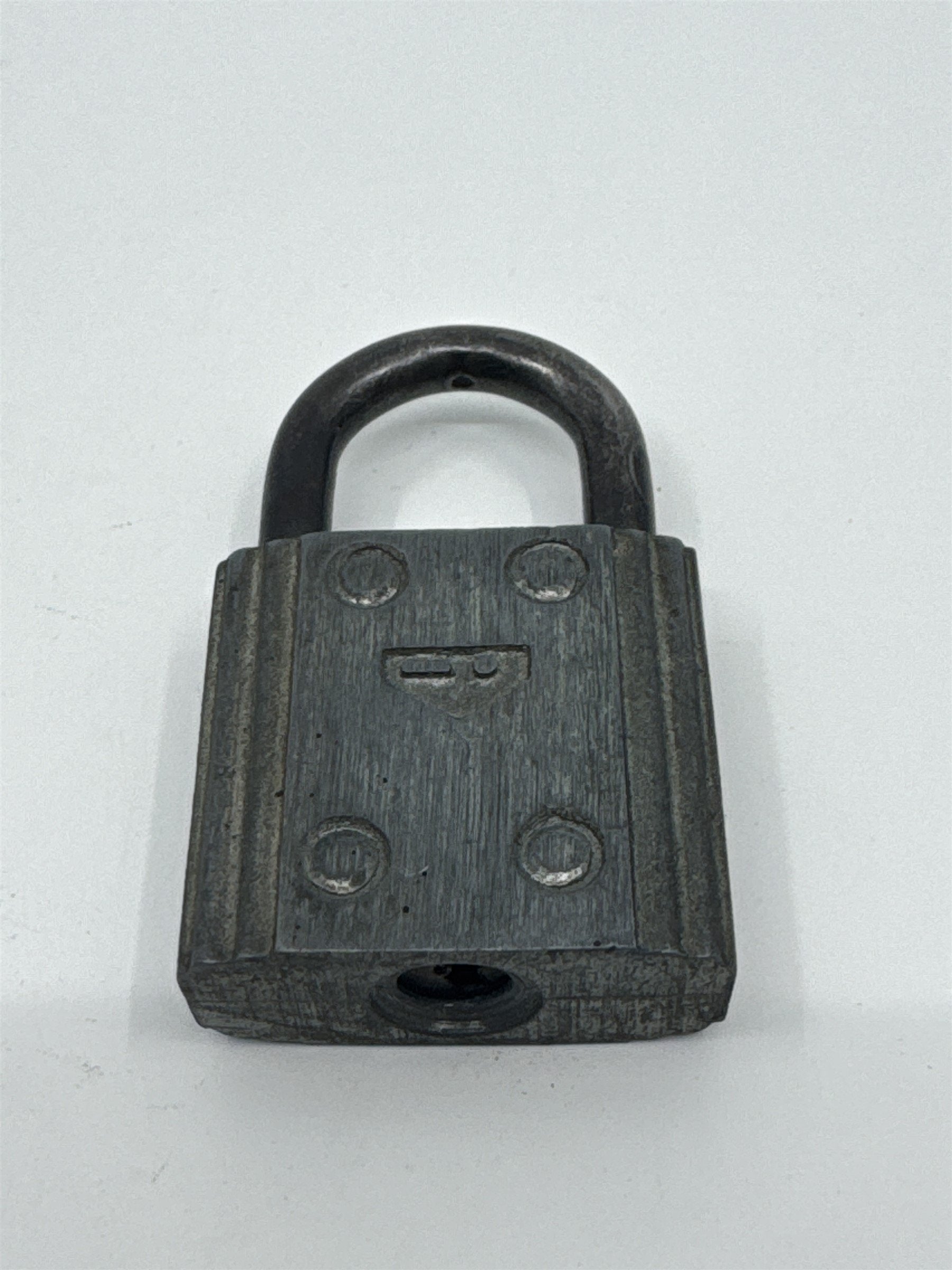 Vintage Slaymaker Brass Padlock WITHOUT KEY (No Key)