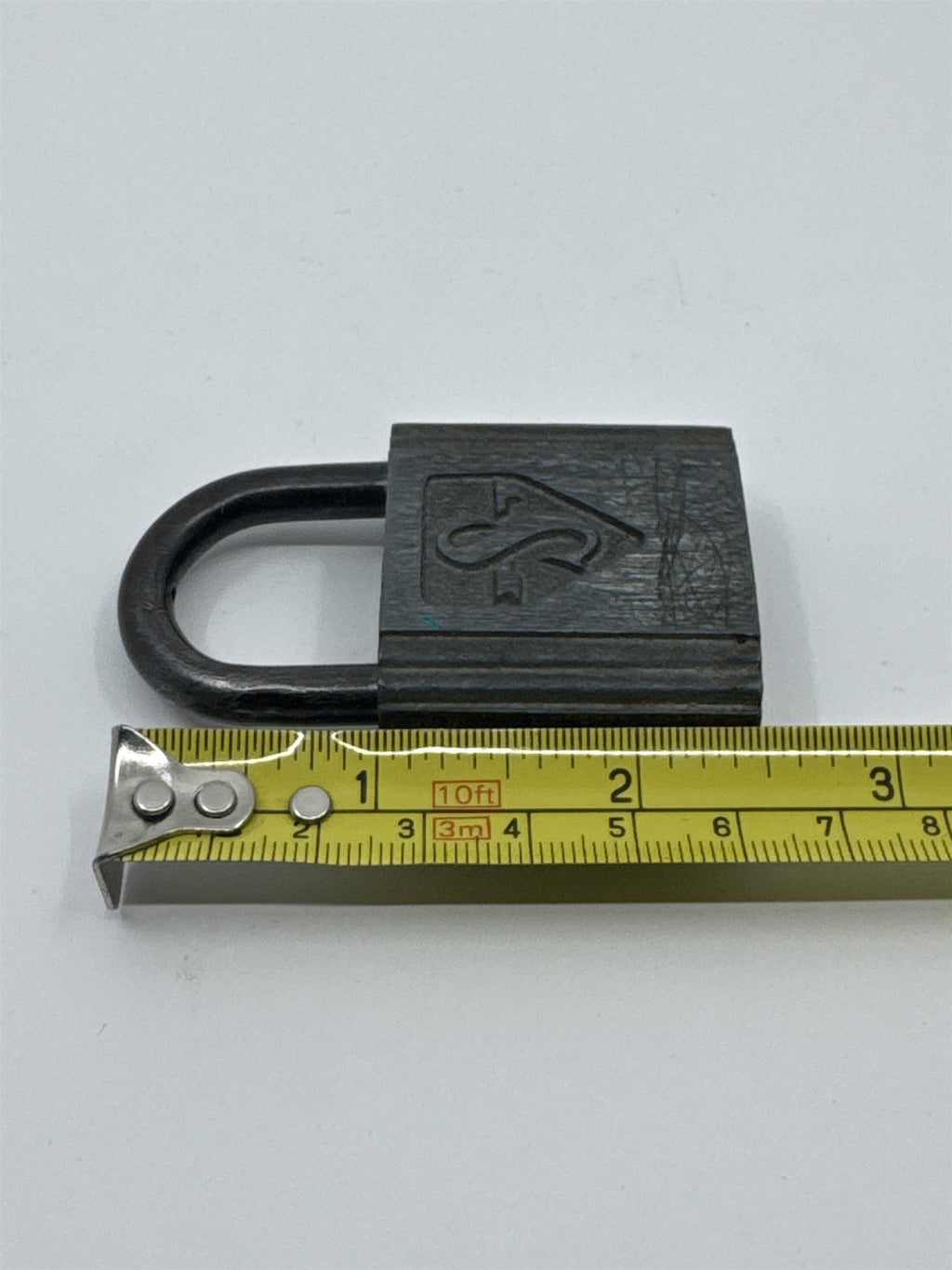 Vintage Slaymaker Brass Padlock WITHOUT KEY (No Key)