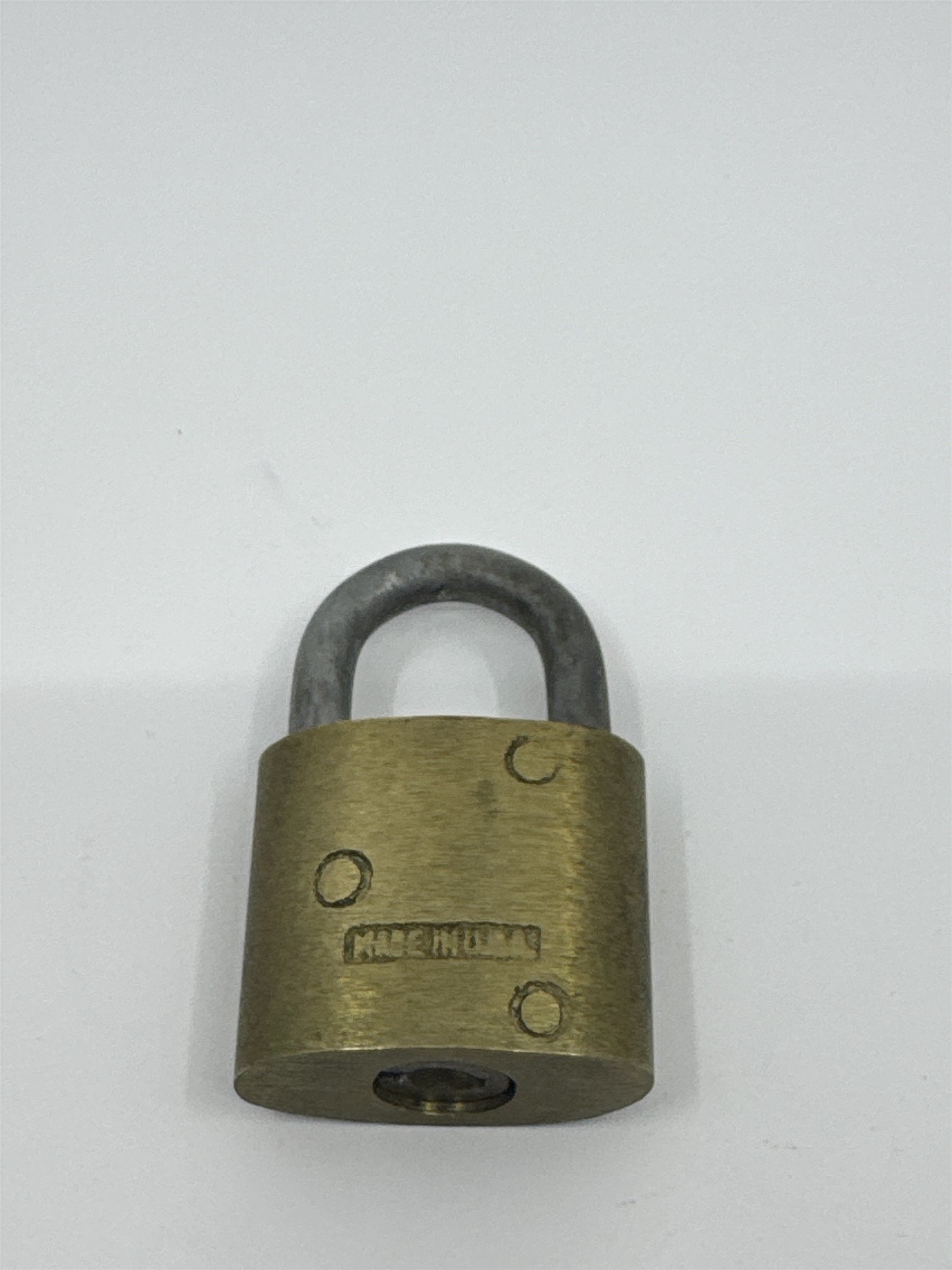 Vintage Reese Cylinder Padlock WITHOUT KEY (No Key)