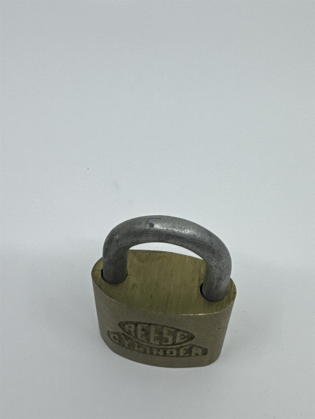 Vintage Reese Cylinder Padlock WITHOUT KEY (No Key)