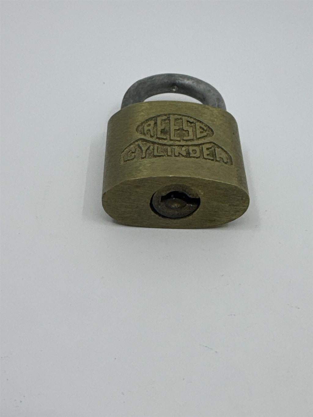 Vintage Reese Cylinder Padlock WITHOUT KEY (No Key)