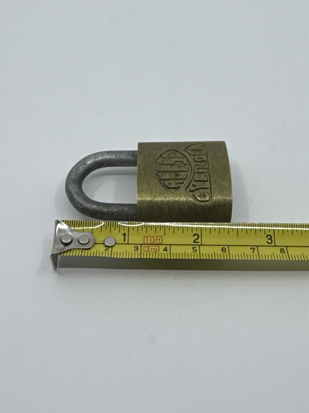 Vintage Reese Cylinder Padlock WITHOUT KEY (No Key)