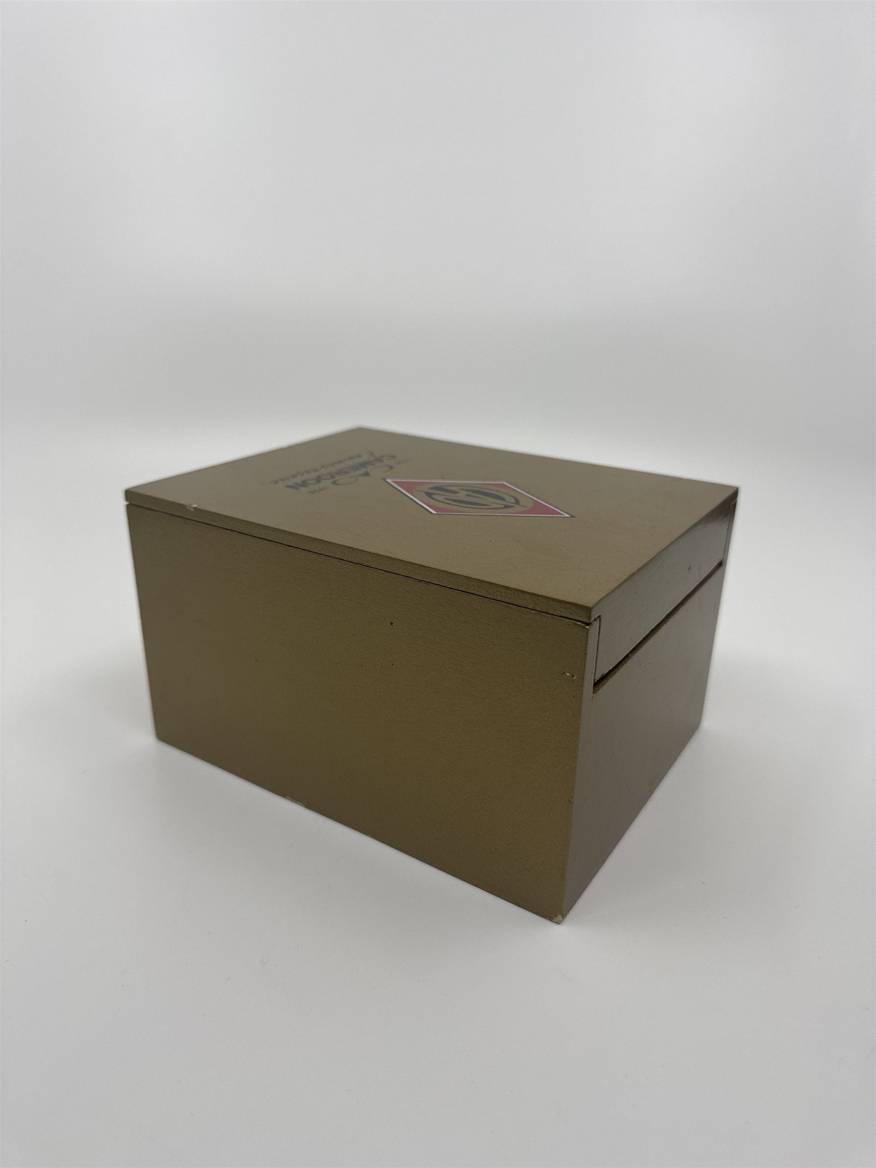 1968 CAO 1998 Cameroon L'anniversaire Wooden Cigar Box for 20 Cigars Nicaragua
