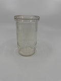 Vintage Woodlawn Farm Dairy Co Milk Jar Half Pint Liquid Glass Embossed Creamer