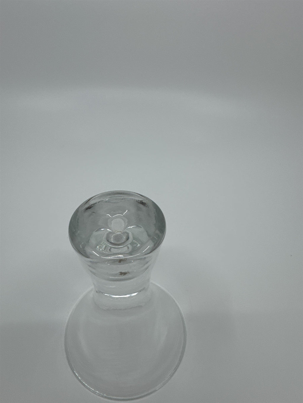 Vintage Fluted Bubble Bottom Shot Glass Shooter Glass or Mini Martini Glass 4"