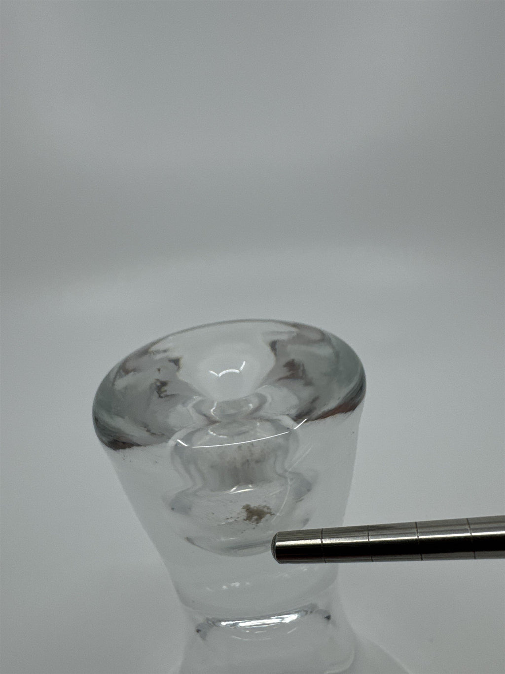 Vintage Fluted Bubble Bottom Shot Glass Shooter Glass or Mini Martini Glass 4"