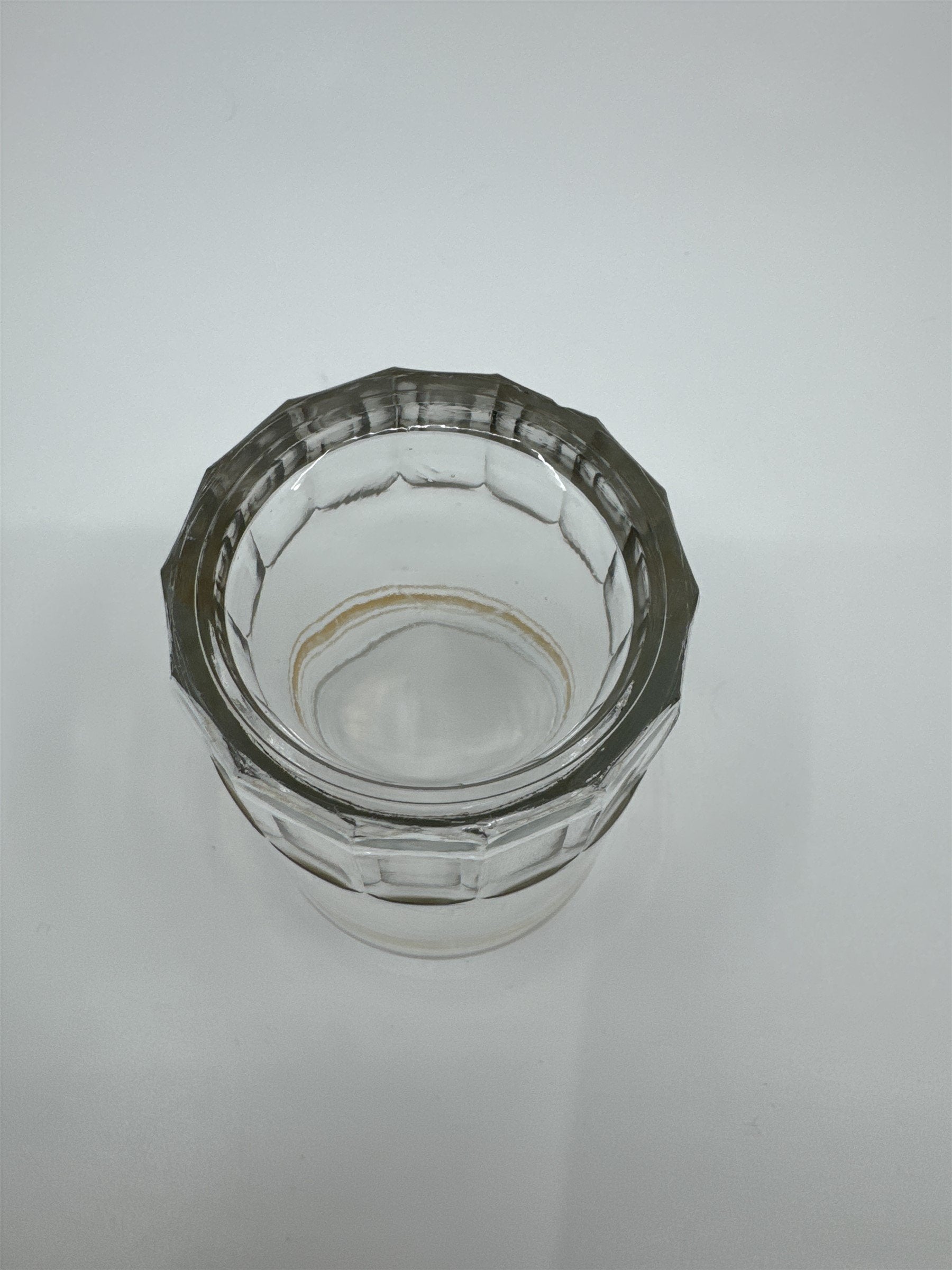 Vintage Juice Glass /w Gold Embellishment Trim Shot Glass Whiskey Glass Fading