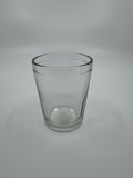 Vintage Juice Glass Jelly Jar Drinking Glass /w Chess Pawn Design on Bottom 564