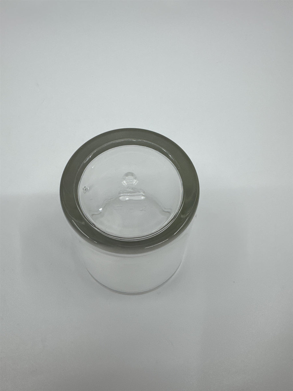 Vintage Juice Glass Jelly Jar Drinking Glass /w Chess Pawn Design on Bottom 564