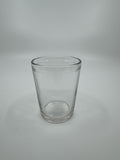 Vintage Juice Glass Jelly Jar Drinking Glass /w Chess Pawn Design on Bottom 564