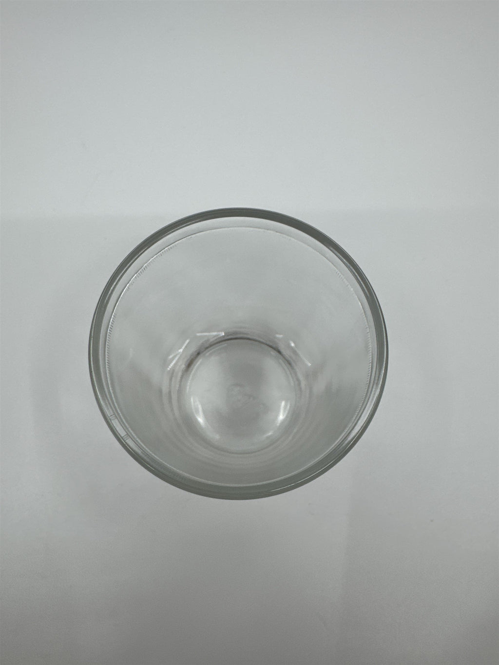 Vintage Juice Glass Jelly Jar Drinking Glass /w Chess Pawn Design on Bottom 564