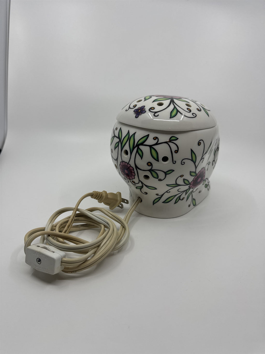 Scentsy Skull Calavera Sugar Skull Day of the Dead Wax Warmer WORKING