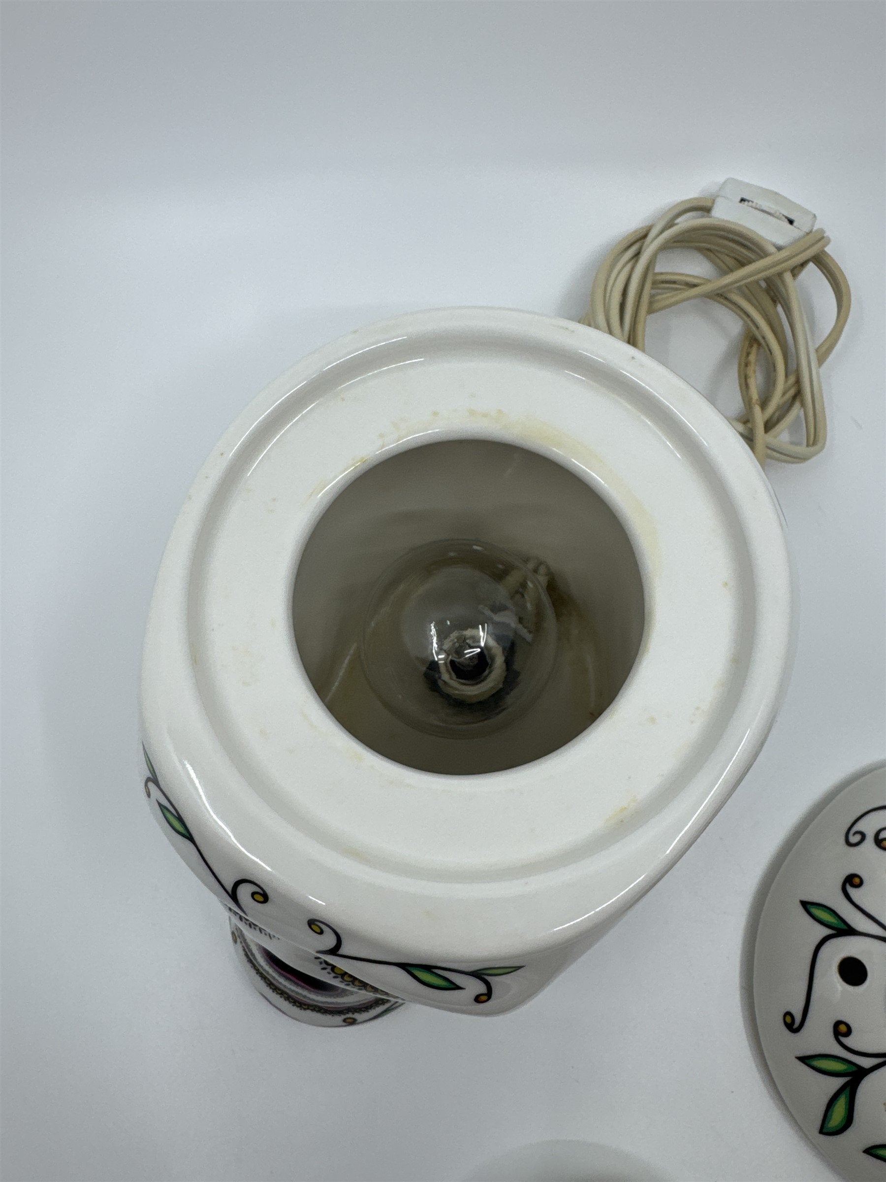 Scentsy Skull Calavera Sugar Skull Day of the Dead Wax Warmer WORKING