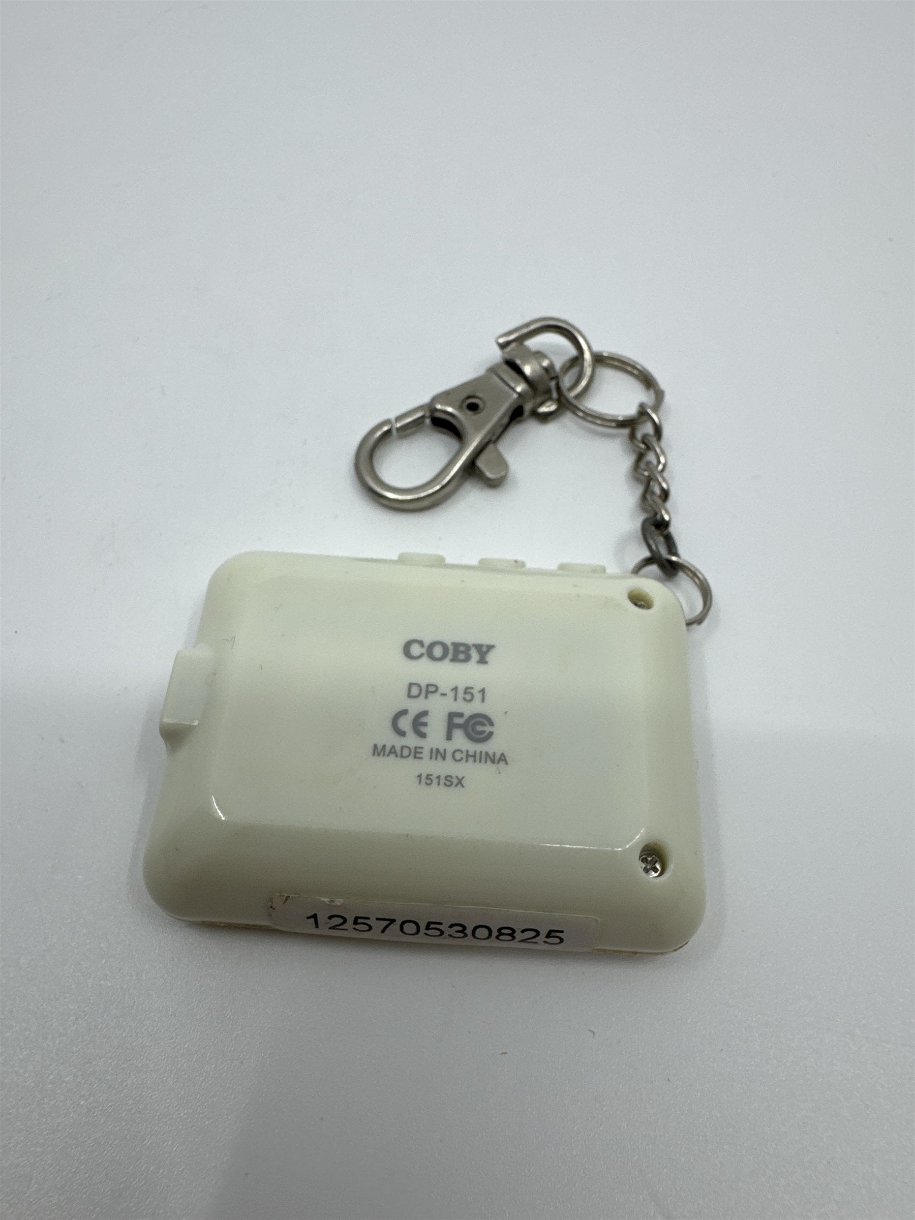 Vintage Coby DP-151 Mini Digital Photo Keychain (No Cables/Accessories)