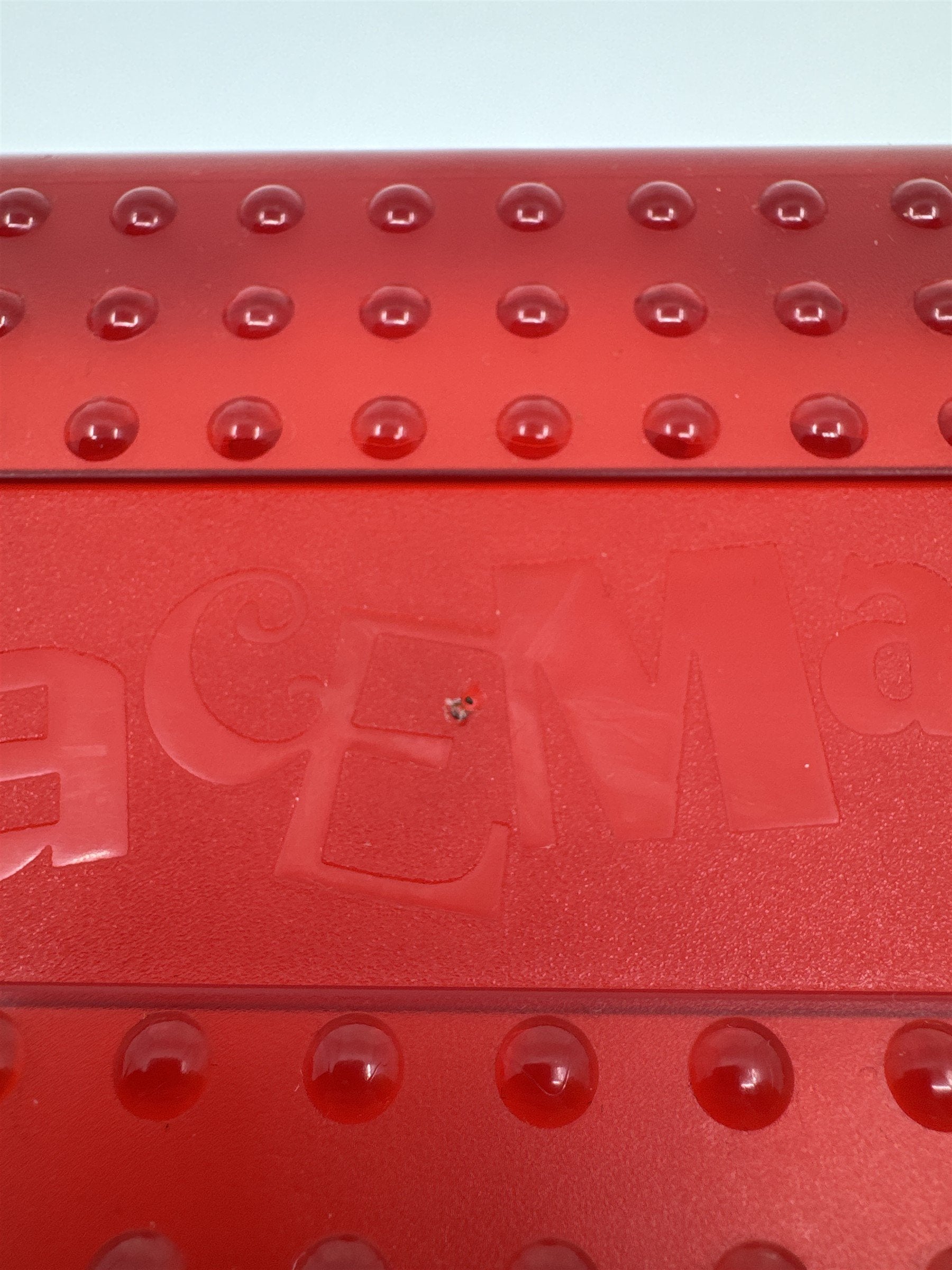 Vintage Spacemaker Pencil Box /w Hatch Latching Lid Newell Office Products RED