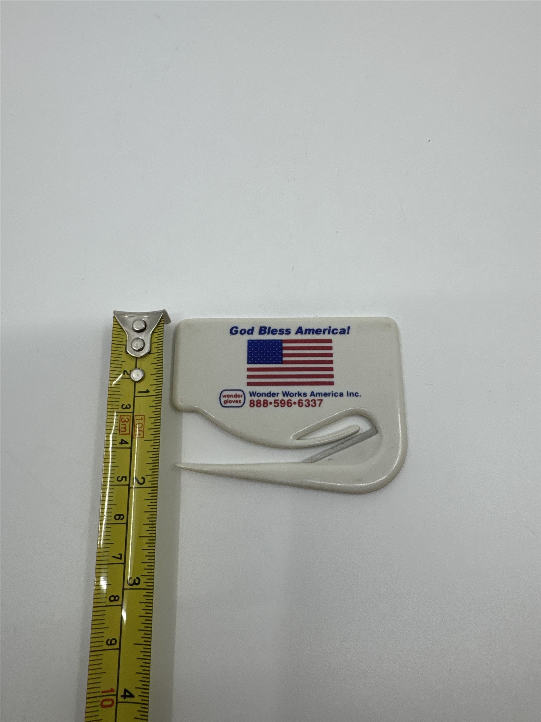 Vintage God Bless America Wonder Gloves Wonder Works America Inc. Letter Opener